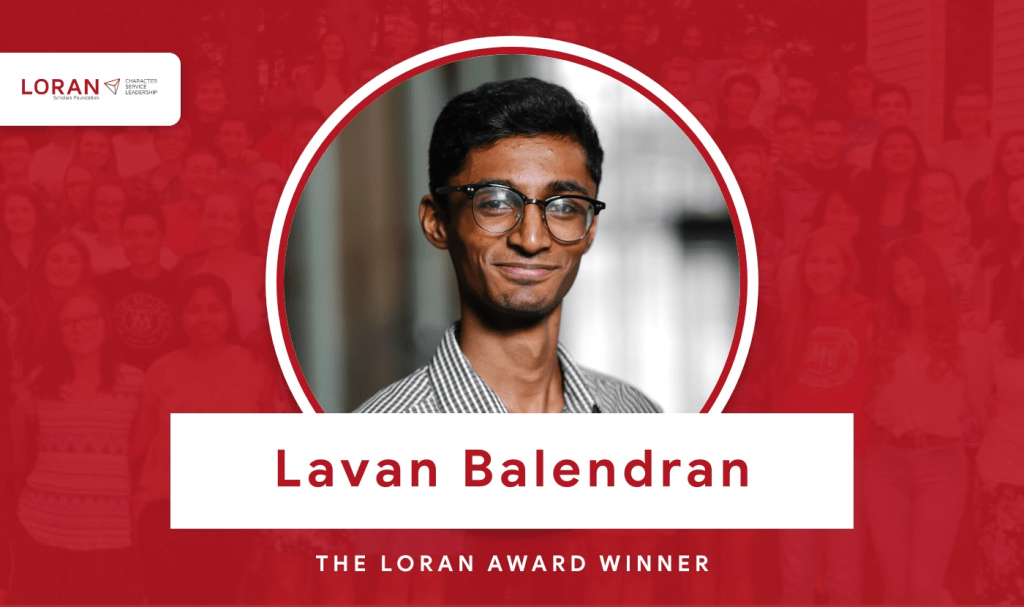 2020 Loran Scholarship Winner