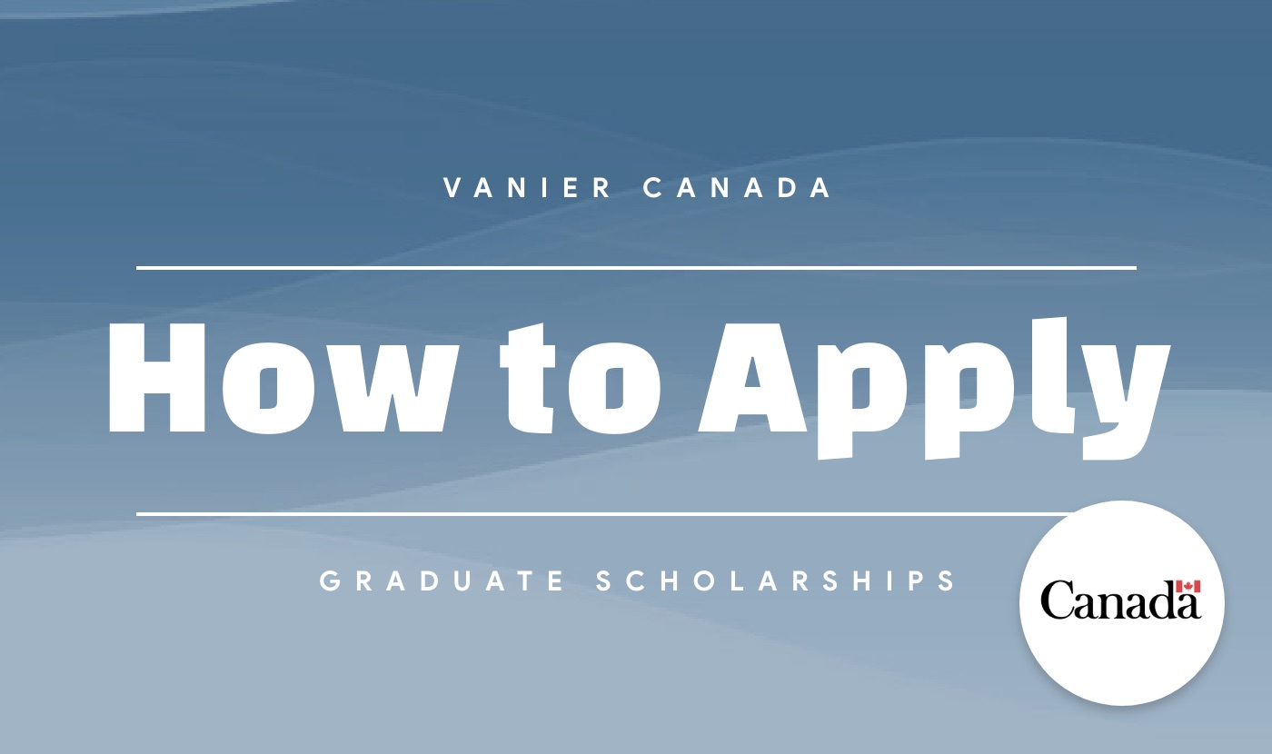 vanier cgs how to apply