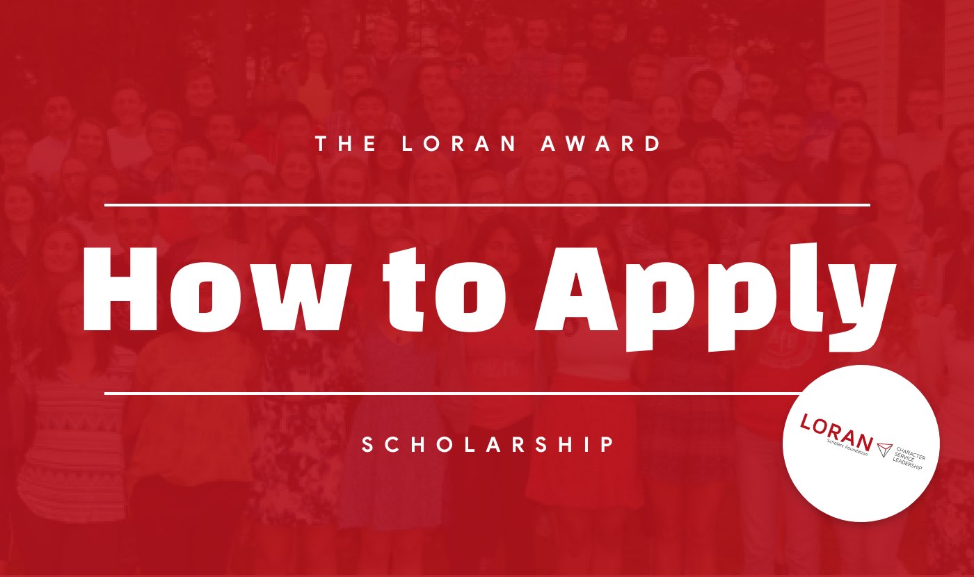loran scholarship, loran scholar, how to apply