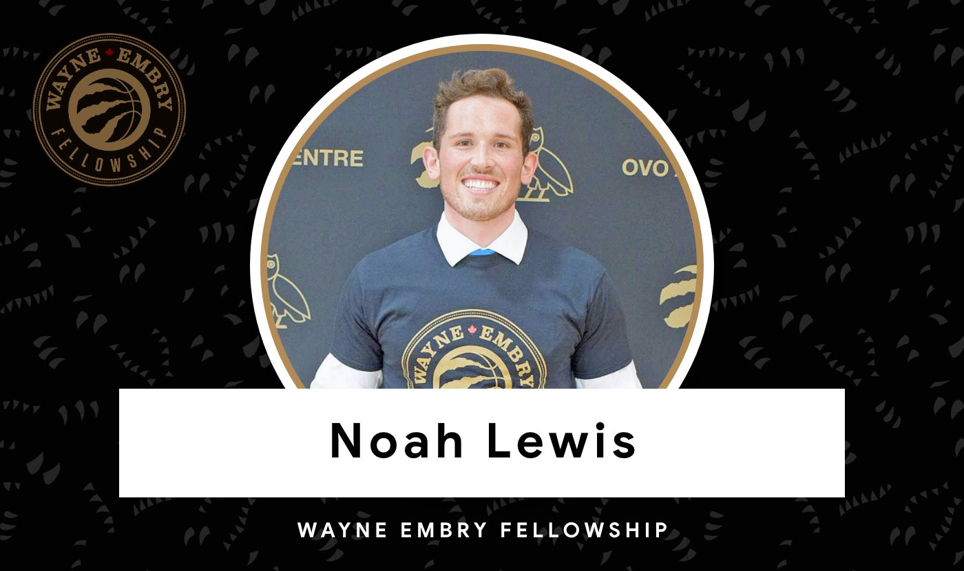 wayne embry fellowship winner noah lewis