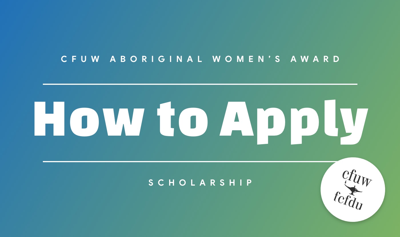 CFUW how to apply