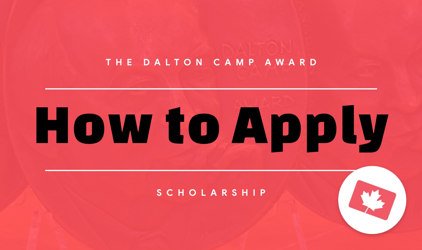 apply for the dalton camp award