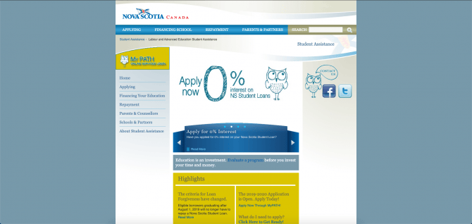 Student grants and loans