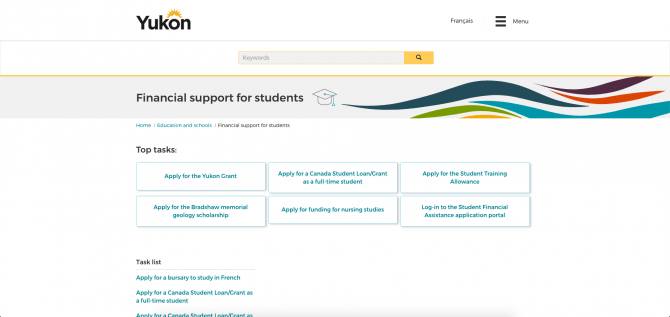 Student grants and loans